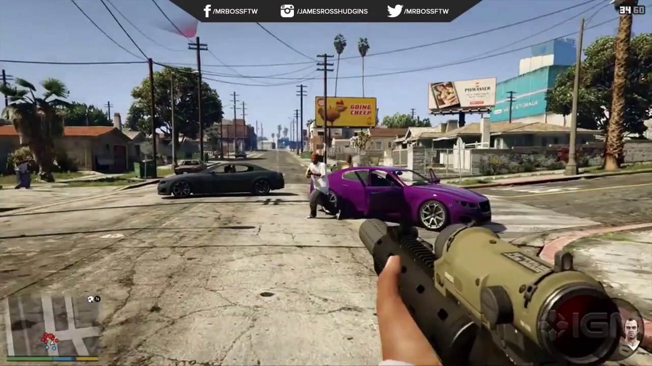GTA V va sortir avec une vue à la première personne