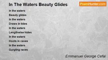 Emmanuel George Cefai - In The Waters Beauty Glides