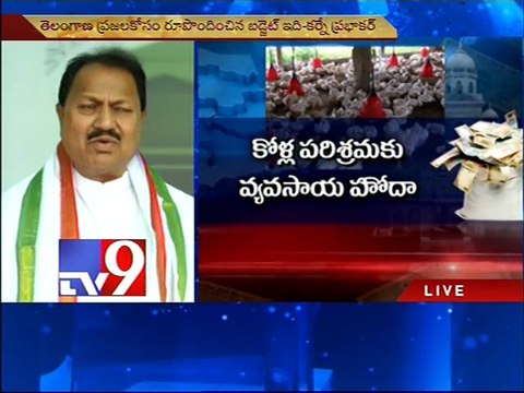 Telangana budget resembles TRS pamphlet - D.Srinivas - Tv9