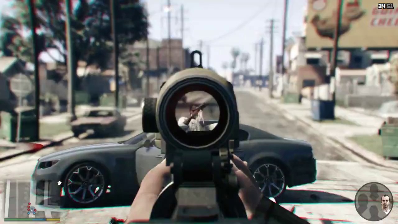 Grand Theft Auto V : FPS