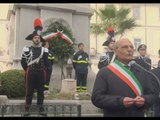 Aversa (CE) - 4 Novembre, Piazza Municipio diventa tricolore (04.11.14)