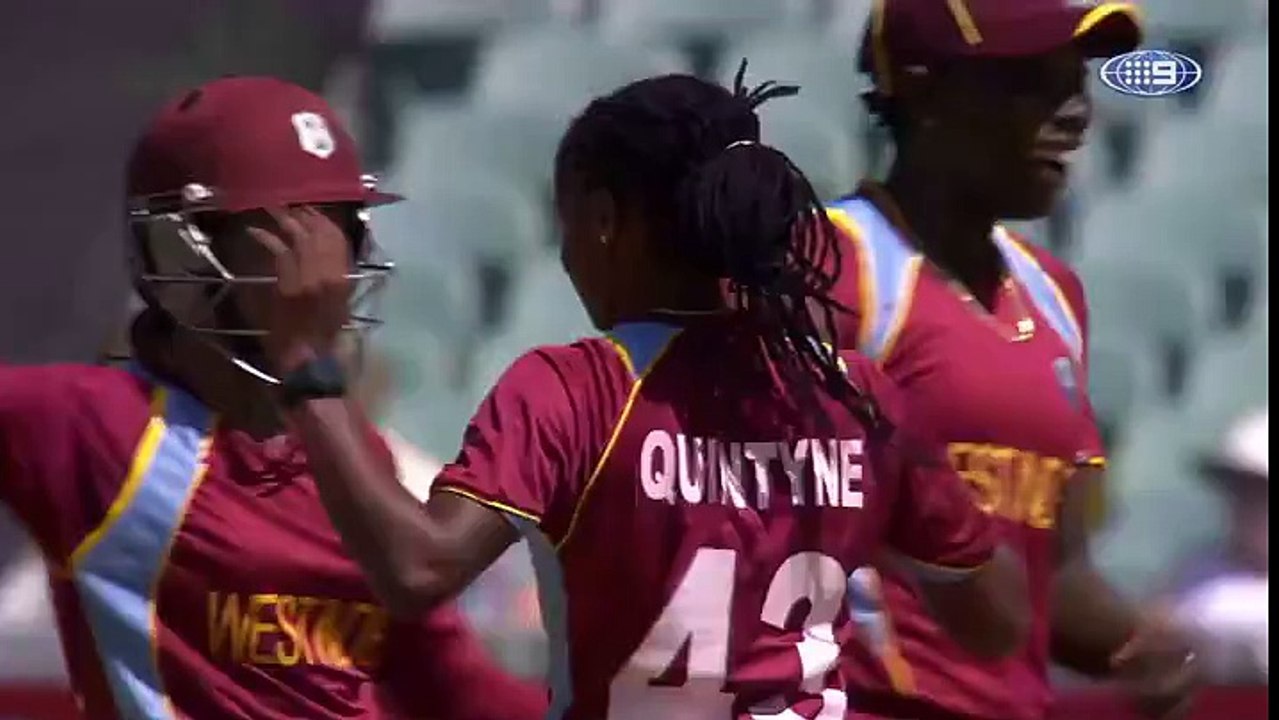 This super catch wasn't enough to stop the Southern Stars from posting an intimidating total in Adelaide!