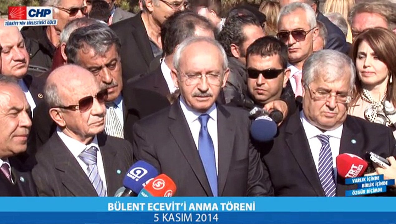 BÜLENT ECEVİT'İ ANMA TÖRENİ 05/11/2014