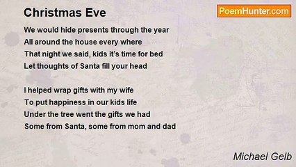 Michael Gelb - Christmas Eve