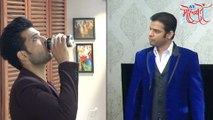 Karan Kundra met Raman aka Karan Patel on Yeh Hai Mohabbatein set | Star Plus