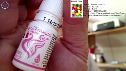 VapHotIn - Test Liquide # 10 - LiquiFrance #2 - Tabac USA Mix LF - Bubble Gum LF - Mojito LF