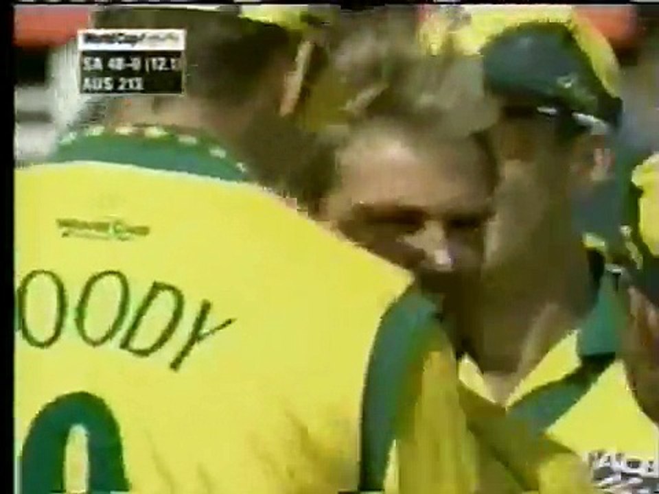 3 Magical Shane Warne Wickets  1999 World Cup