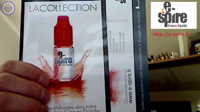 VapHotIn - Test Liquide # 21 - E Spire - Pastèque - Ice Pêche - Pop corn Toffee