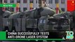 Chinese weapons - China test-fires anti-drone laser called the Low-Altitude Guardian.