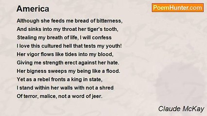 Claude McKay - America