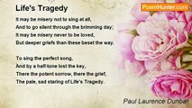 Paul Laurence Dunbar - Life's Tragedy