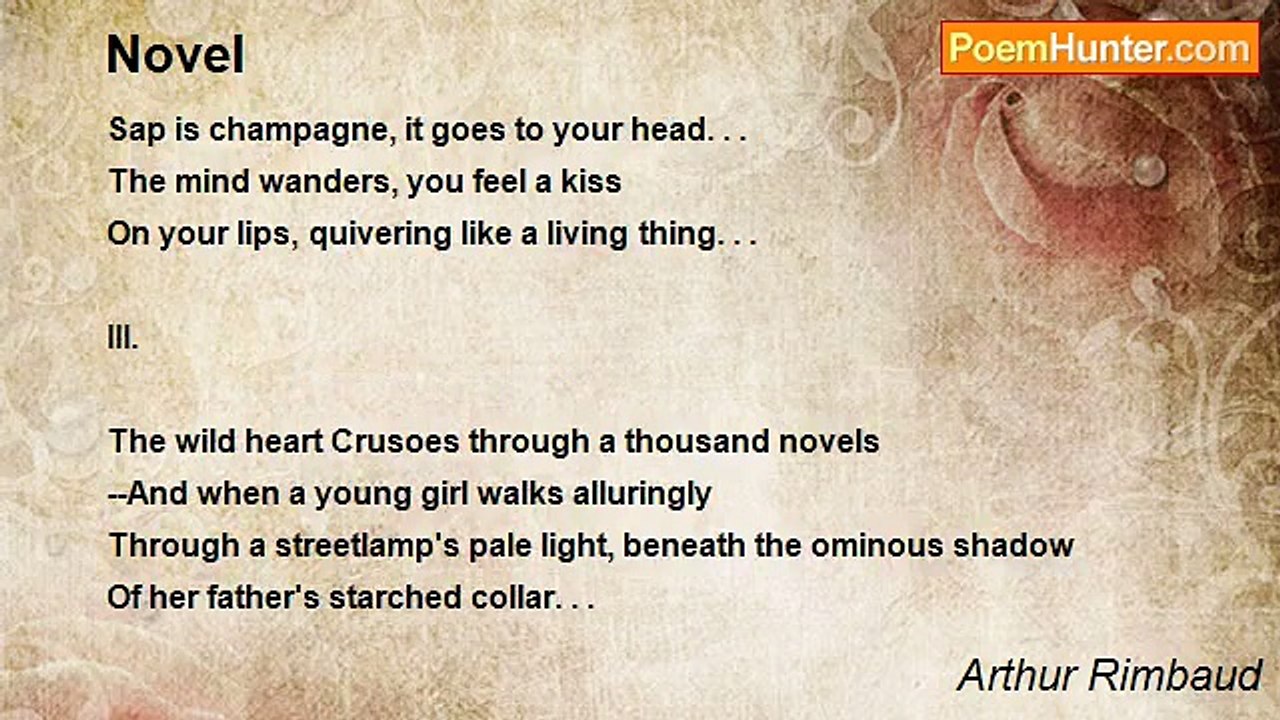 Arthur Rimbaud - Novel