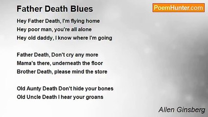 Allen Ginsberg - Father Death Blues