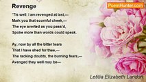 Letitia Elizabeth Landon - Revenge