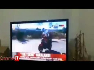 Ana haberde kendini izleyince...