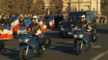 Hommage à l'adjudant Thomas Dupuy