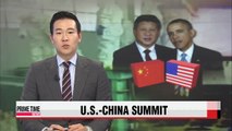U.S.-China summit set for next Wed. on sidelines of APEC