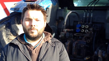 Rassemblement des agriculteurs Loudeac