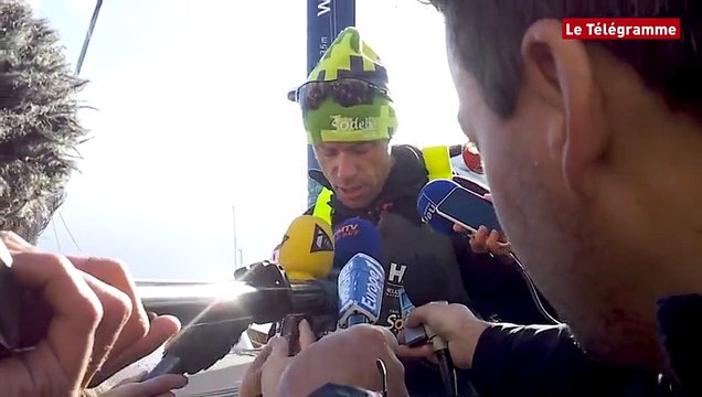 Route du Rhum. Thomas Coville explique la collision entre Sodébo et un cargo