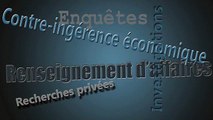 Agence de Recherches privées, Contre-ingérence économique et Renseignement d'affaires Rémy Laugier