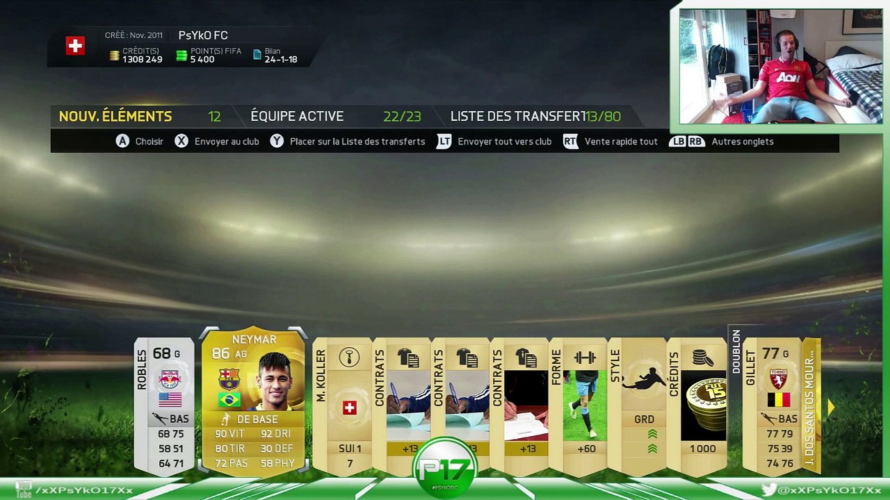 FUT : Psyko17 tente sa chance avec l’Happy Hour !