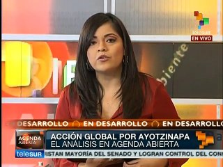 Mexicanos se movilizan en Acción Global por Ayotzinapa