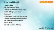 Jasbir Chatterjee - Life and Death