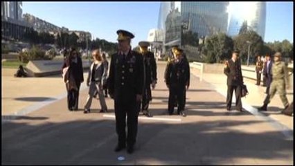 Özel Kuvvetler Komutanı Tümgeneral Aksakallı Azerbaycan'da