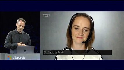 Démonstration de Skype Translator