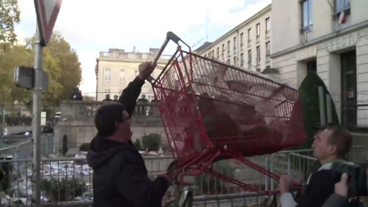Agriculteurs en colère sur des ragondins