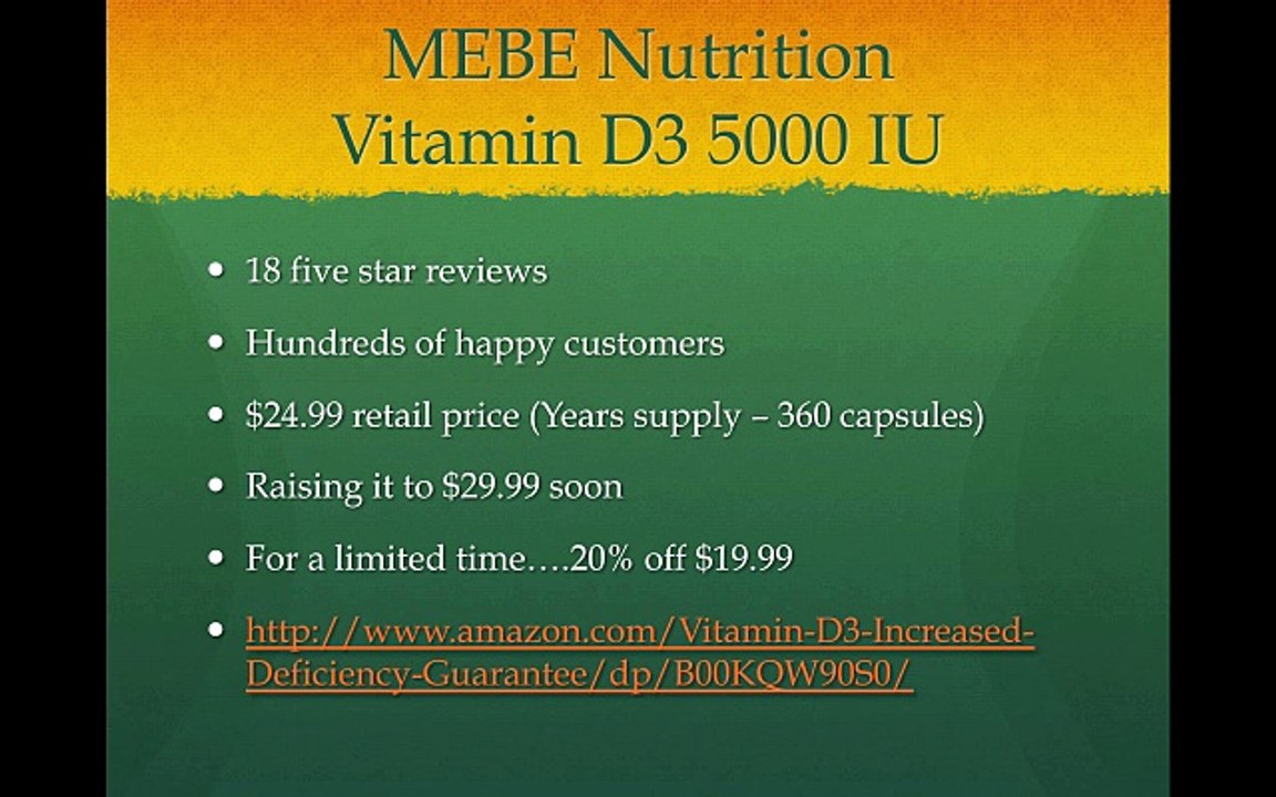 Vitamin D, Which Type Should I Take?