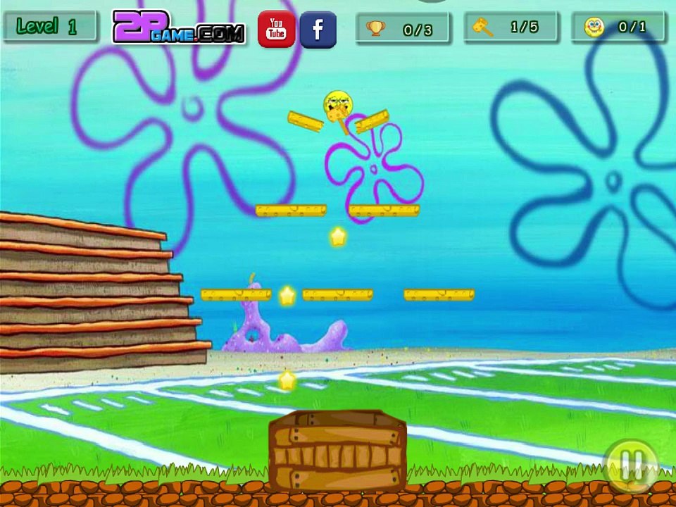 SquarePants SpongeBob Spongebob Virus Infection Let's Play / PlayThrough / WalkThrough Part