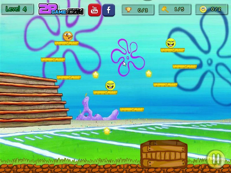 SquarePants SpongeBob Spongebob Virus Infection Let's Play / PlayThrough / WalkThrough Part