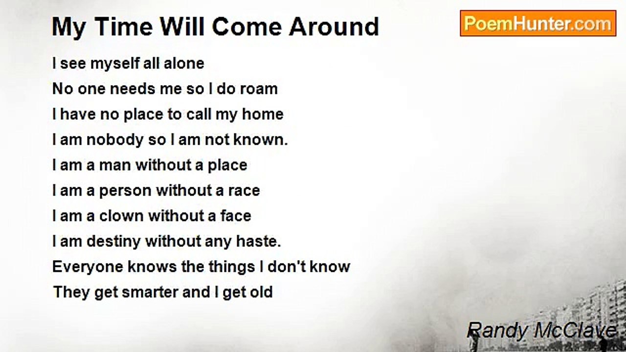Randy McClave - My Time Will Come Around