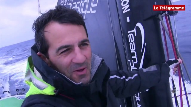 Route du Rhum. Alessandro di Benedetto : La météo est assez instable