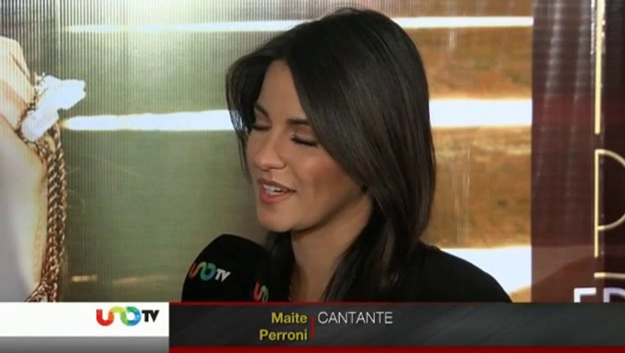 Maite Perroni nerviosa y emocionada por concierto en TM