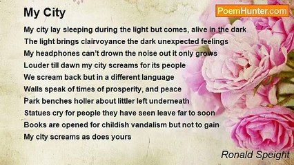 Ronald Speight - My City