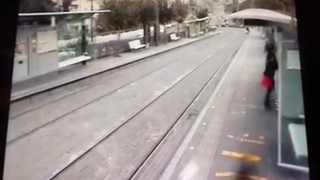 Dramatic surveillance video shows vehicle mowing down pedestrians in Jerusalem