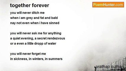 prathap suthan - together forever