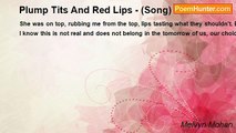 Melvyn Mohan - Plump Tits And Red Lips - (Song)