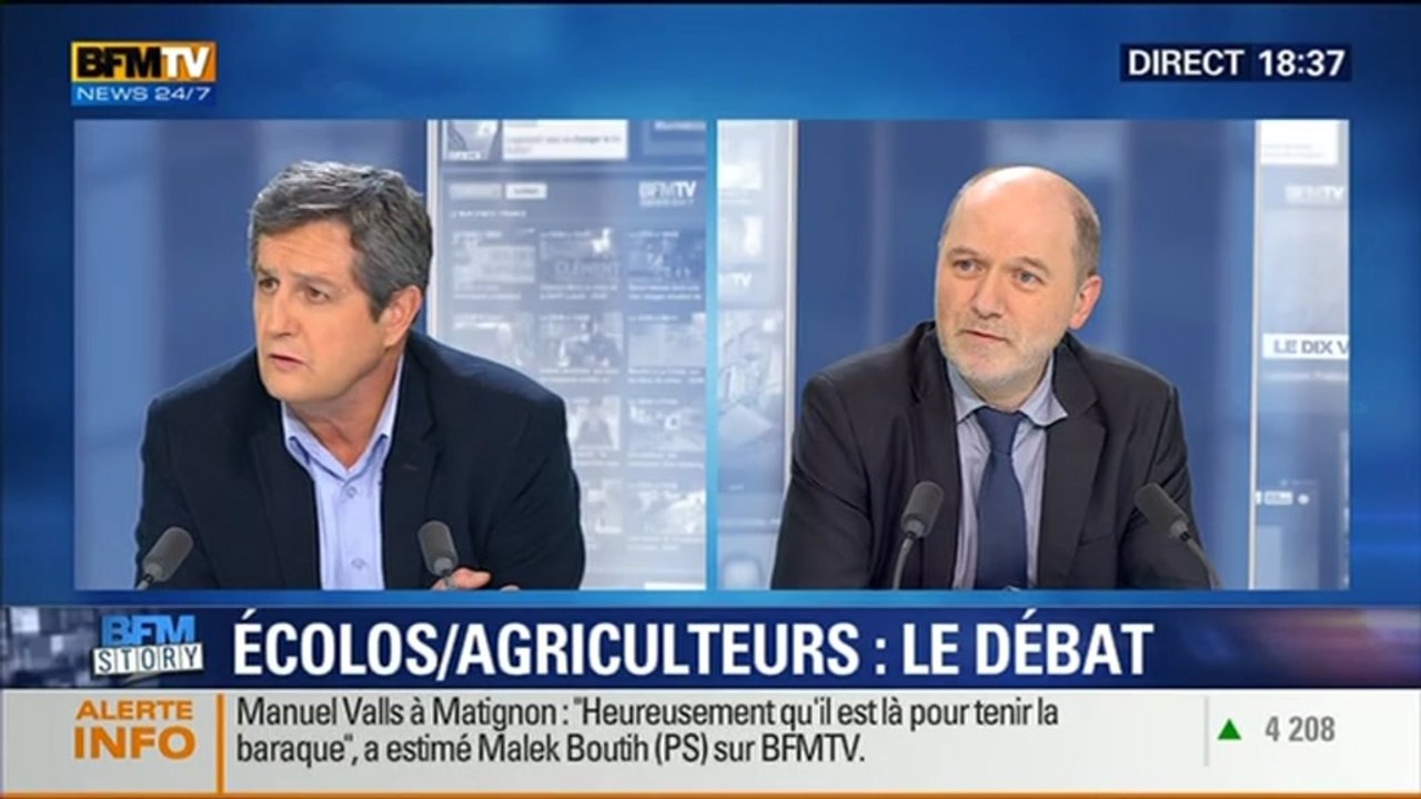 BFM Story: Les agriculteurs manifestent contre l'empilement des contraintes administratives - 05/11