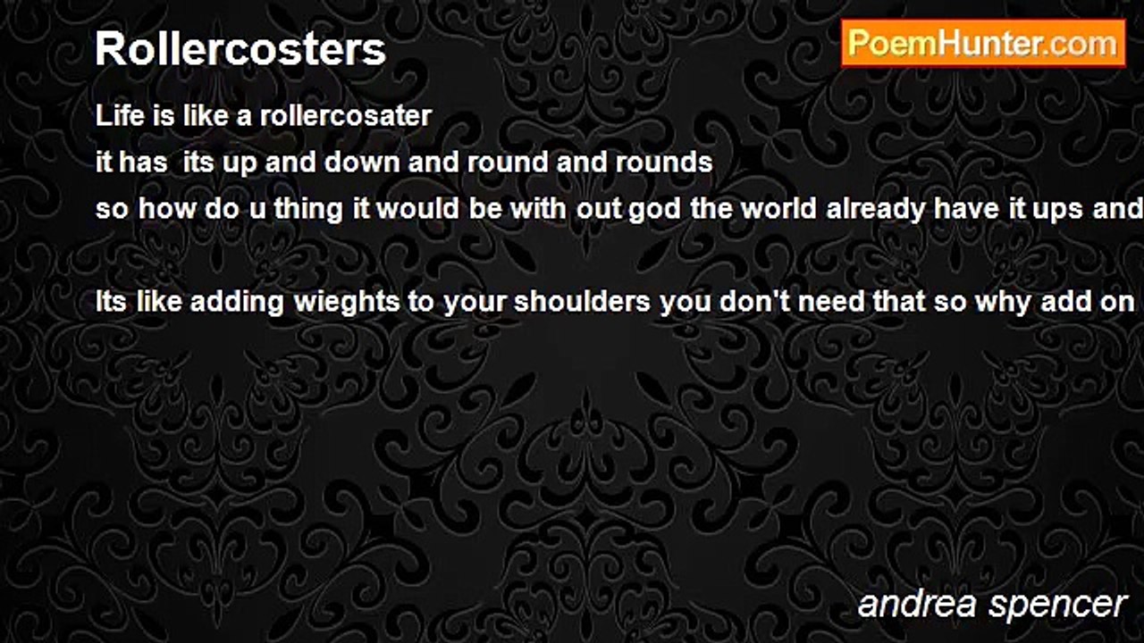 andrea spencer - Rollercosters