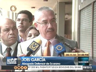 Difieren audiencia de Enzo Scarano para el 10 de noviembre