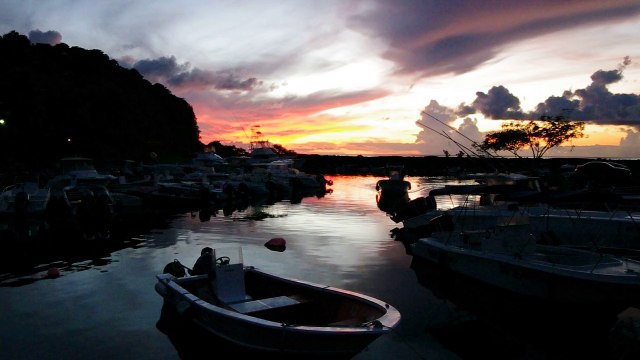 Guadeloupe: Visite en location de voiture du port de Deshaies