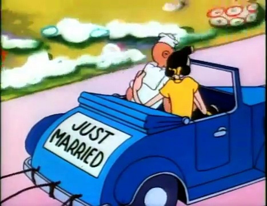 Popeye - Bride and Gloom (1954)  Classic Animated Cartoon