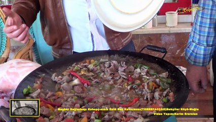 Meşhur Dağlarbaşı Kebapçısının Ünlü Sac Kavurması(TORREFACÇÃO)Bekçiler Köyü-Muğla