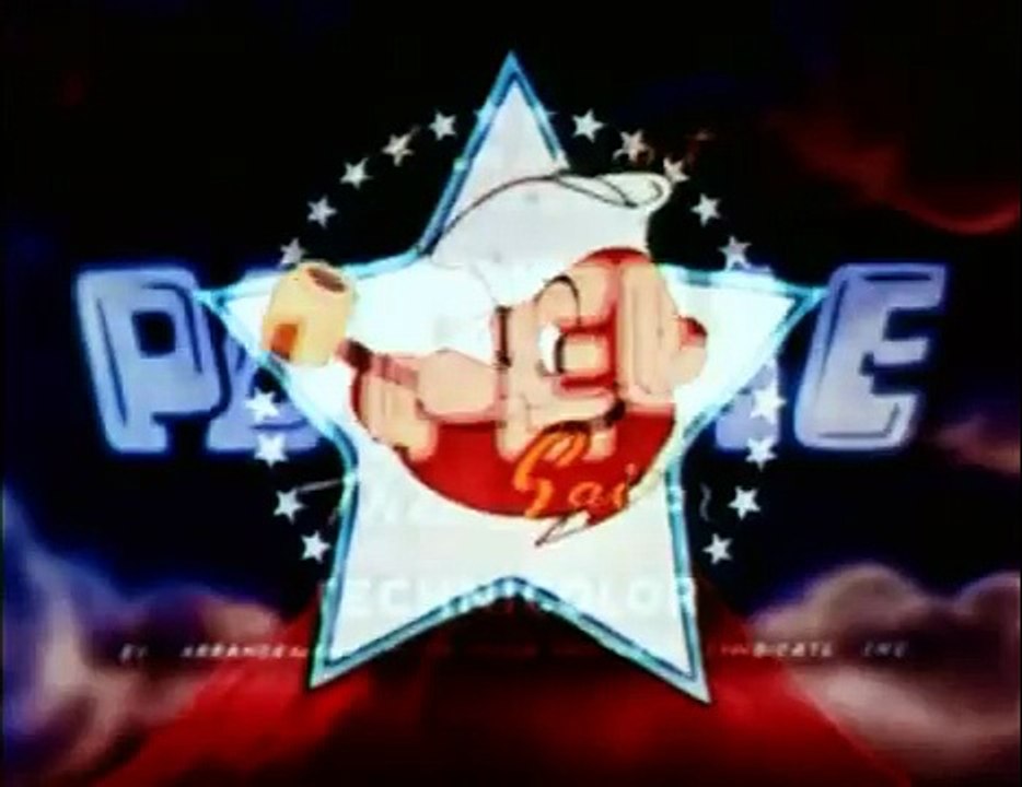 Popeye - Spooky Swabs (1957)  Classic Animated Cartoon