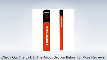 BRAND NEW ODYSSEY LAMKIN 3GEN PISTOL PUTTER GRIP -BLACK/ORANGE Review