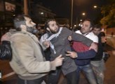 İsrail Protestosuna Müdahale Eden Polise Tepki: Yahudi misiniz Lan