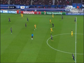 69' Παρί-ΑΠΟΕΛ Μπαλιά Αλωνεύτη